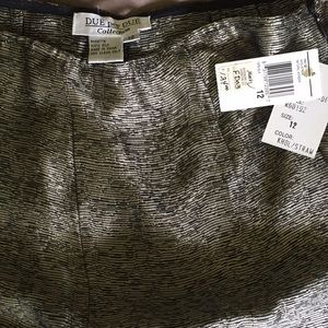 NWT 100% Silk Due per Due pants